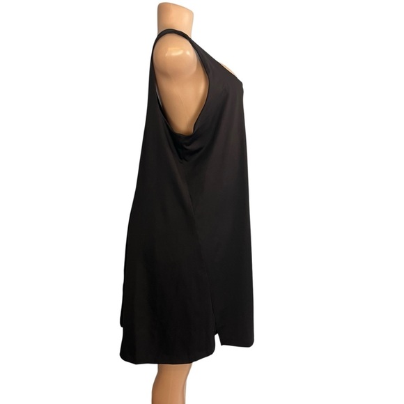 Old Navy Black PowerSoft Sleeveless Shelf-Bra Support Dress - Picture 5 of 9